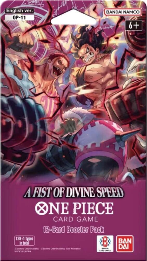 A Fist of Divine Speed - Sleeved Booster Pack ( OP11 )