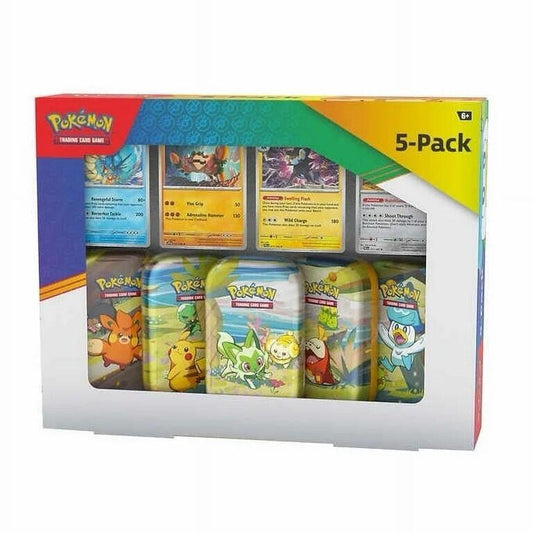 Pokemon Paldea Friends Mini Tins 5-Pack