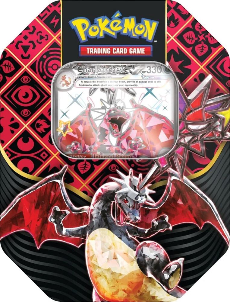 Paldean Fates International Tin [Charizard ex] - SV: Paldean Fates (PAF)