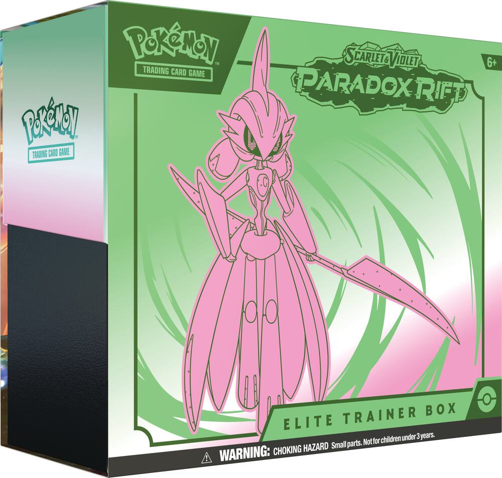 Pokémon Scarlet & Violet Paradox Rift - Elite Trainer Box ETB - Iron Valiant