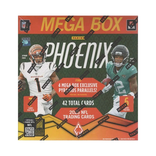 2025 Panini Phoenix Football Trading Cards Mega Box