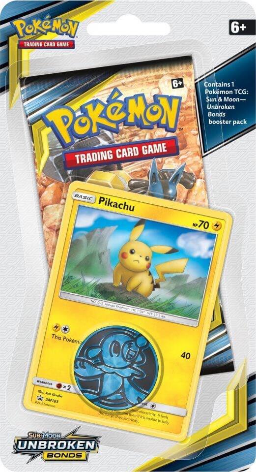 Unbroken Bonds Single Pack Blister [Pikachu] - SM - Unbroken Bonds (SM10)