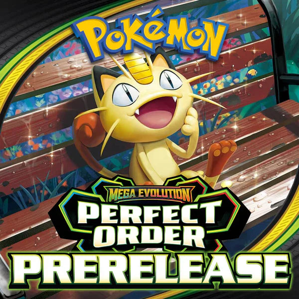 Pokemon TCG: Mega Evolution 03 - Perfect Order Prerelease - 3/14/2026 [Sat @ 2pm]