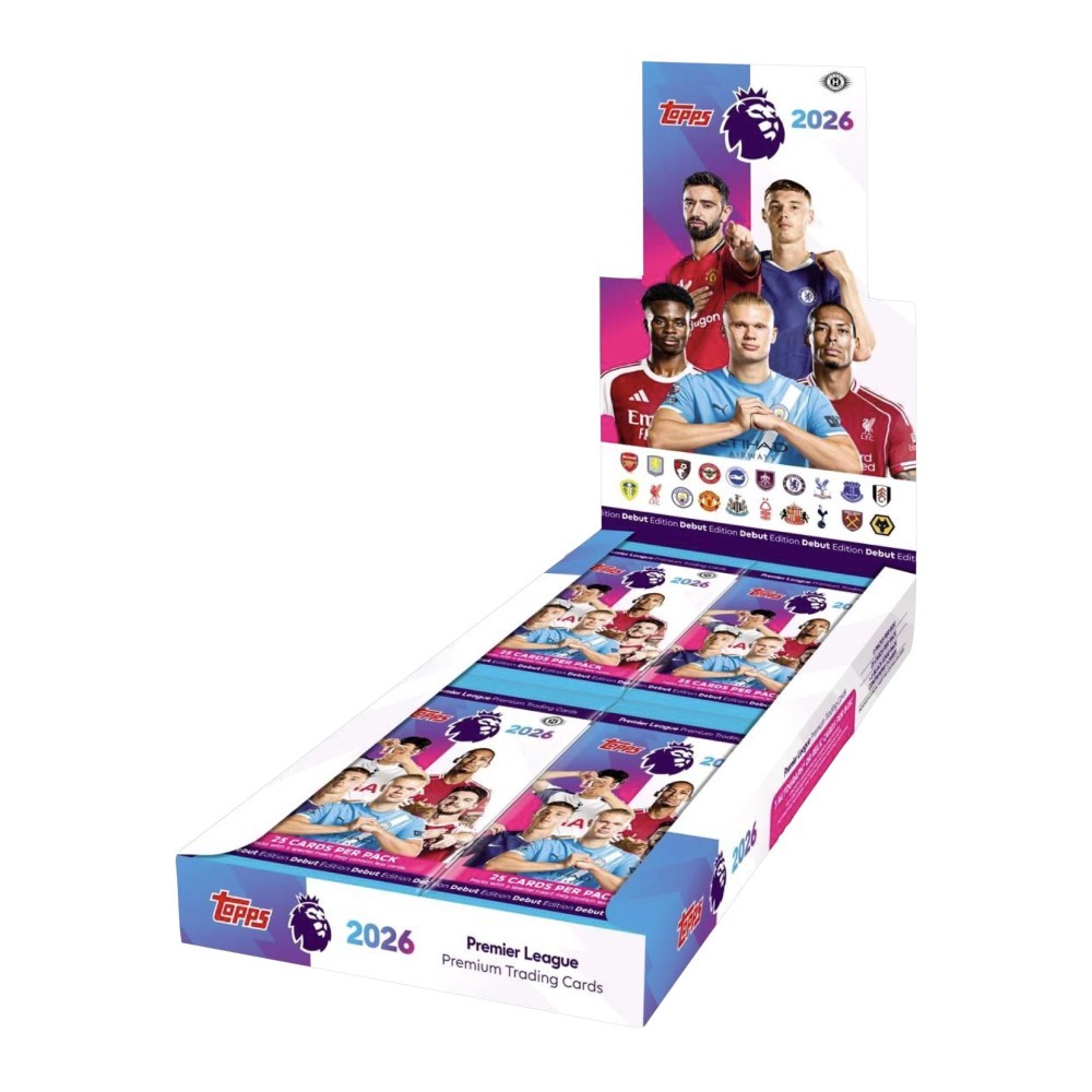 2025-26 Topps Premier League EPL Soccer Hobby Box