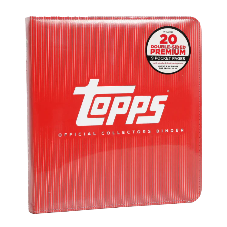 Topps Official Collectors Binder - Red