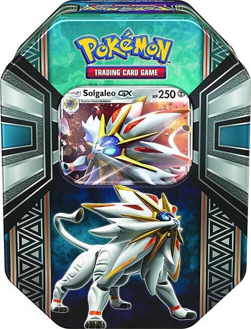 Legends of Alola Tin [Solgaleo GX] - SM Base Set (SM01)