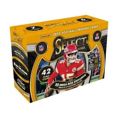 2025 Panini Select Football 2025-26 Mega Box