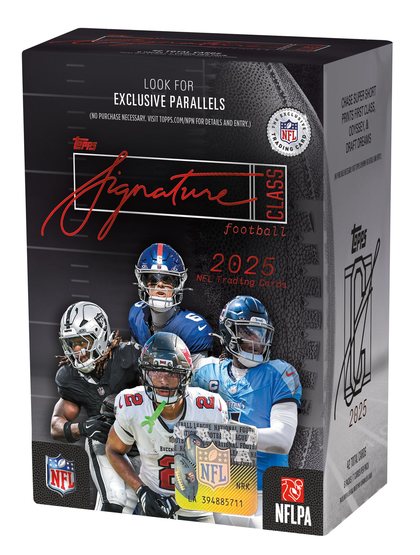 2025 Topps Signature Class Football Blaster Box