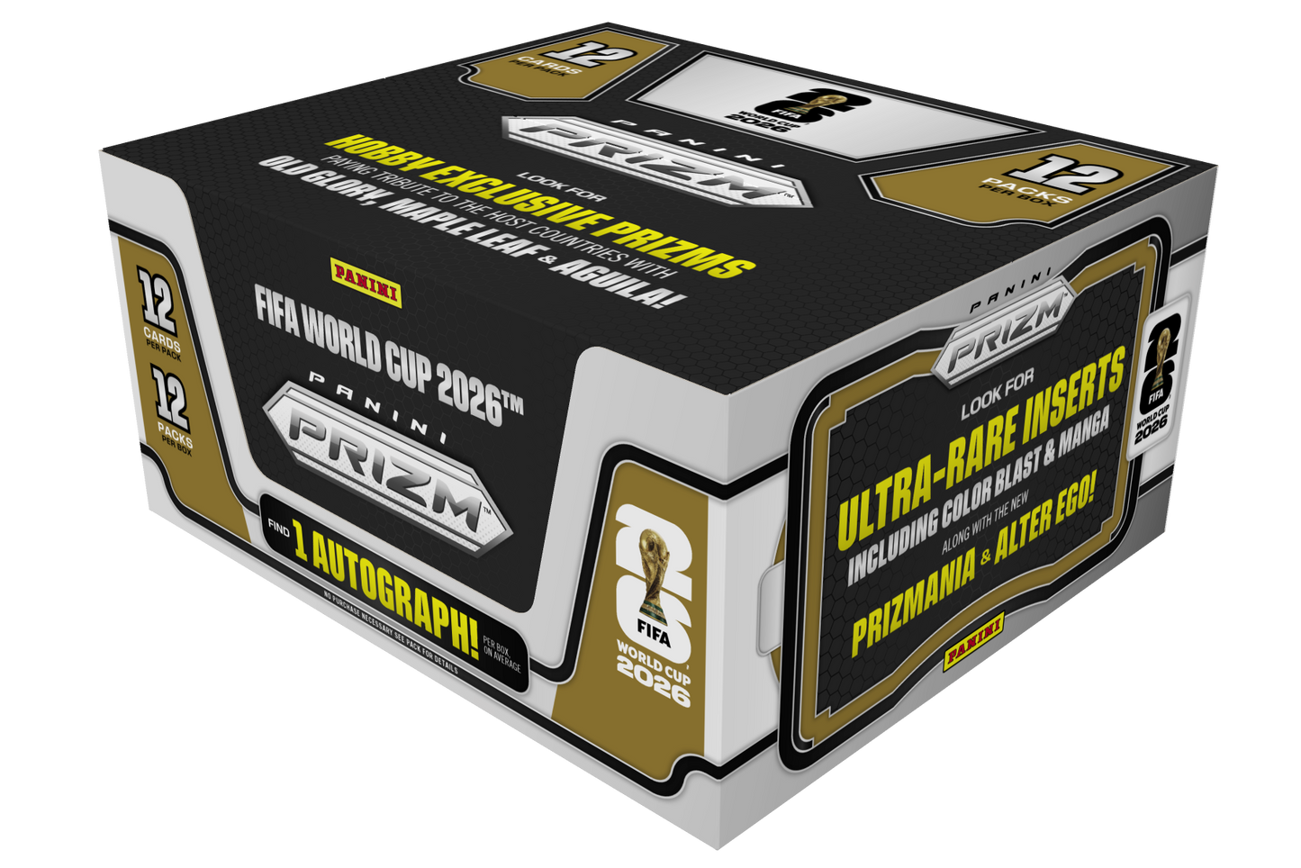 2026 Panini Prizm FIFA World Cup 2026 Trading Card Box Hobby